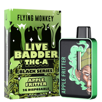 Flying Monkey Live Badder THC-A Black Series Disposable 2G