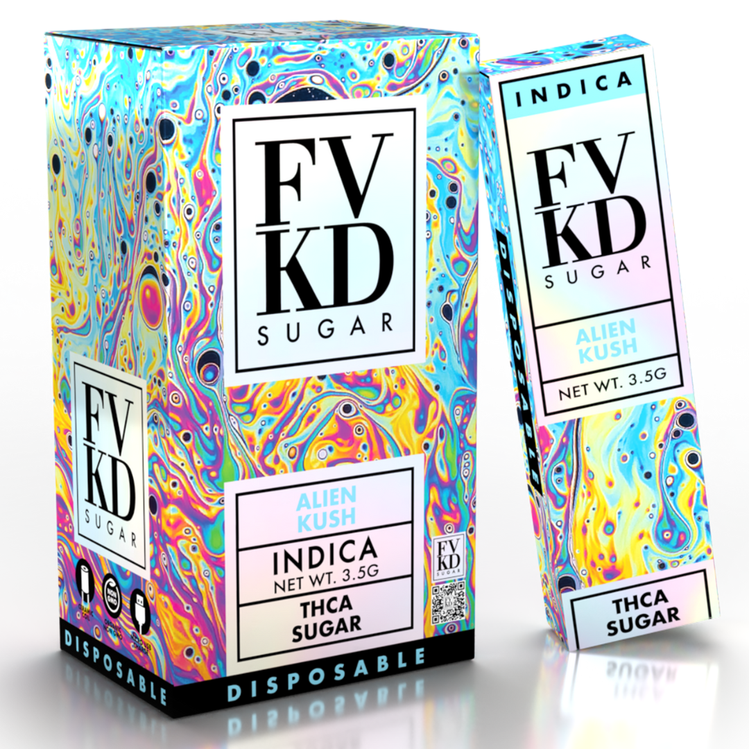 FVKD Exotics Sugar THC-A Disposable 3.5G