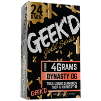 Geek'd 24K Gold Series Disposable 4G